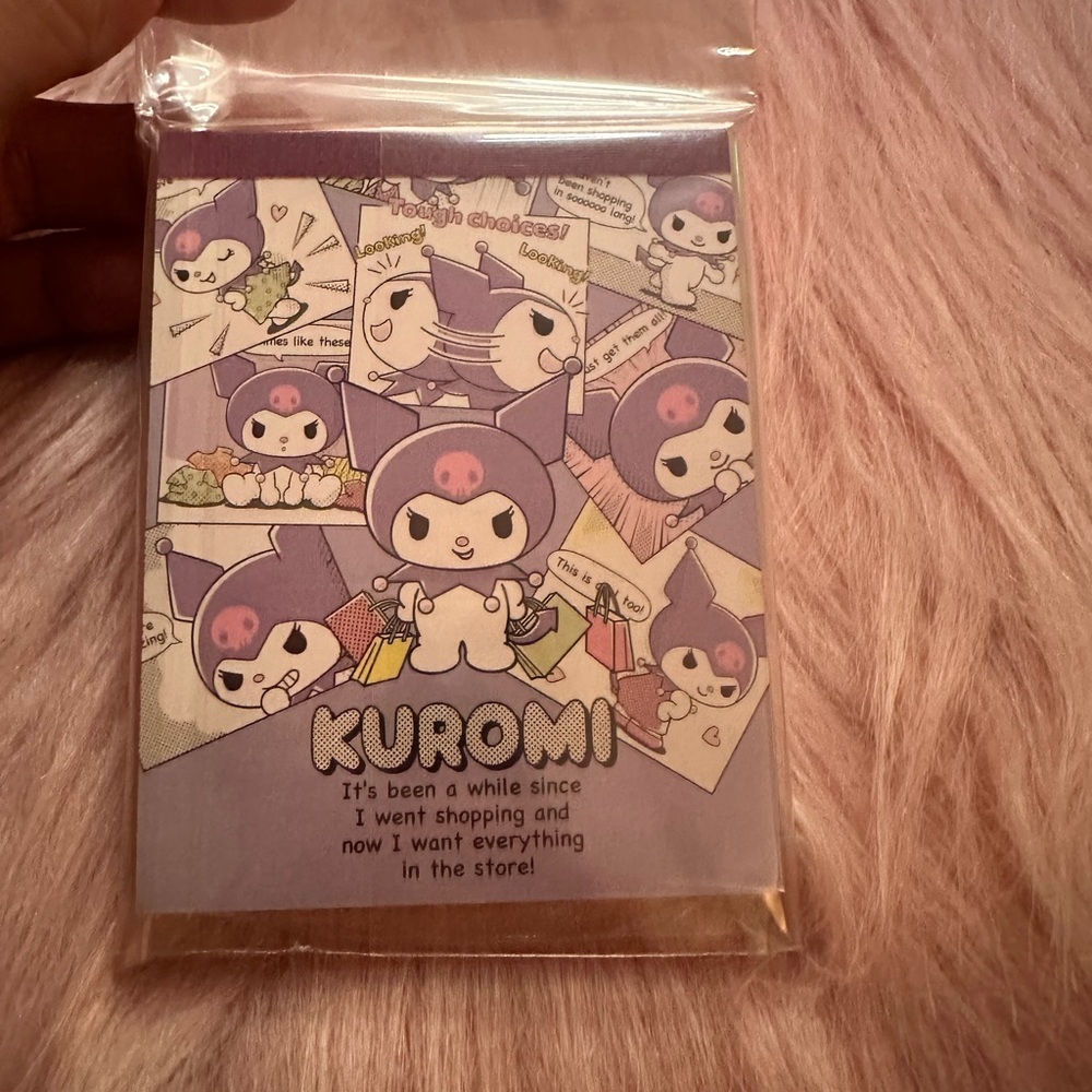 Kuromi Small Notepad